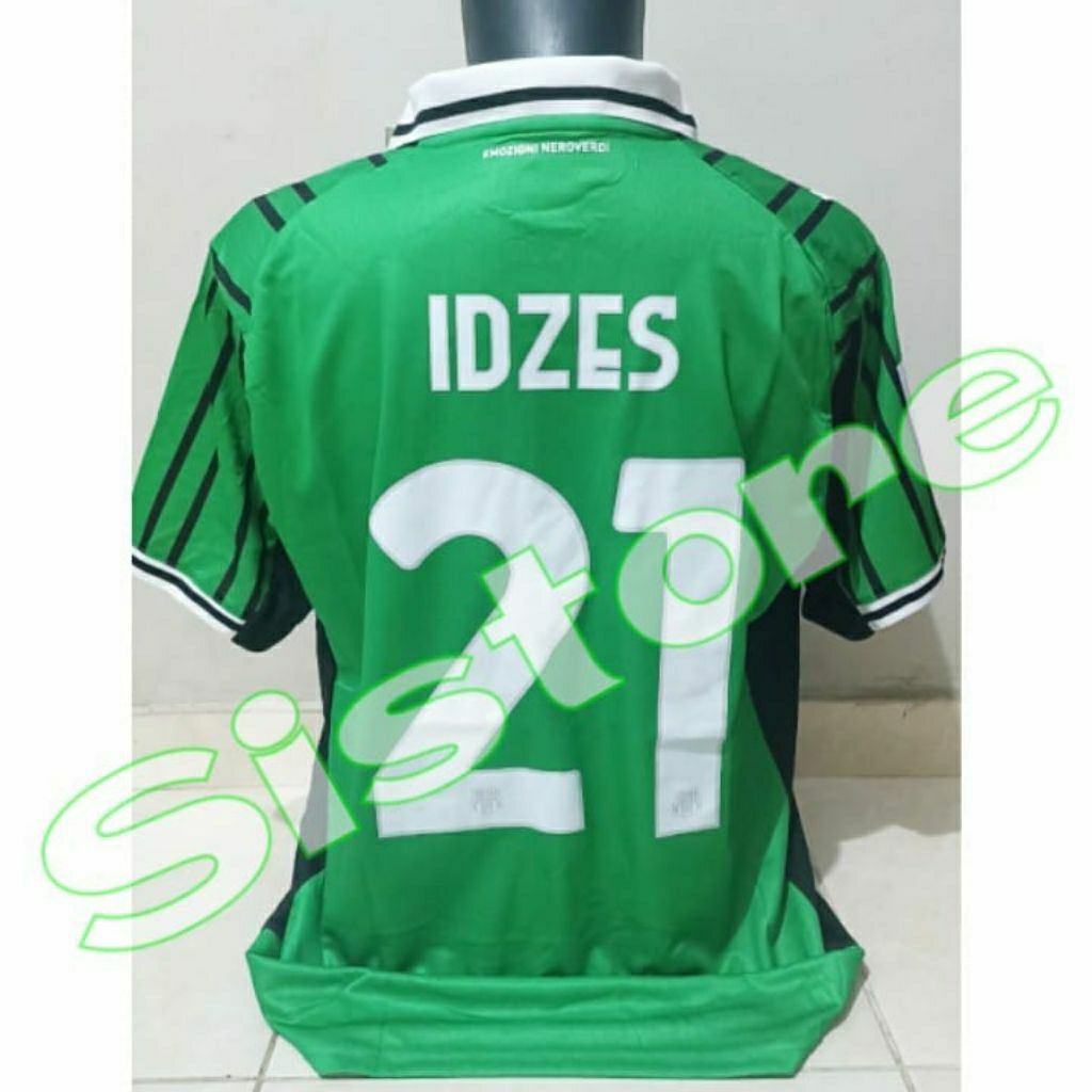 Jersey SassuoloO_ Home 2025 / 2026 + Cetak Nama Nameset IDZES 21 / Custom suka suka Font OFFICIAL+ P