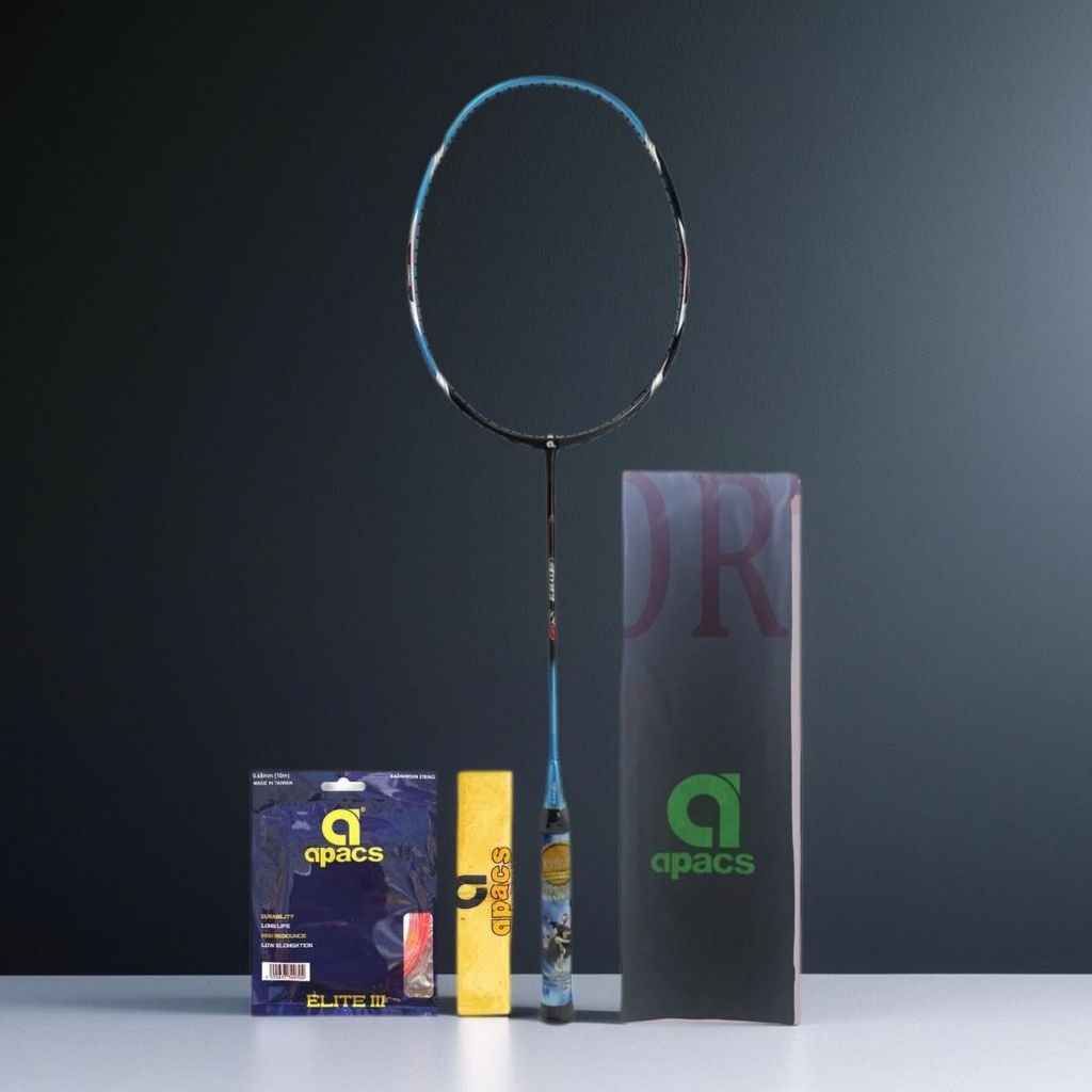 Apacs Saber Edge S9 S10 Bonus Komplit Raket Apacs Saber Edge S9 S10