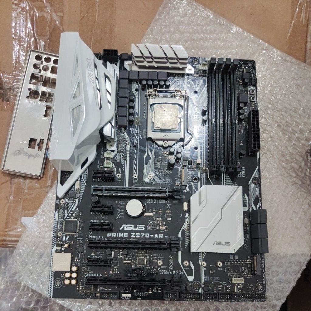 mainboard Asus prime z270 ar ddr4 + procsesor core i5 7600k