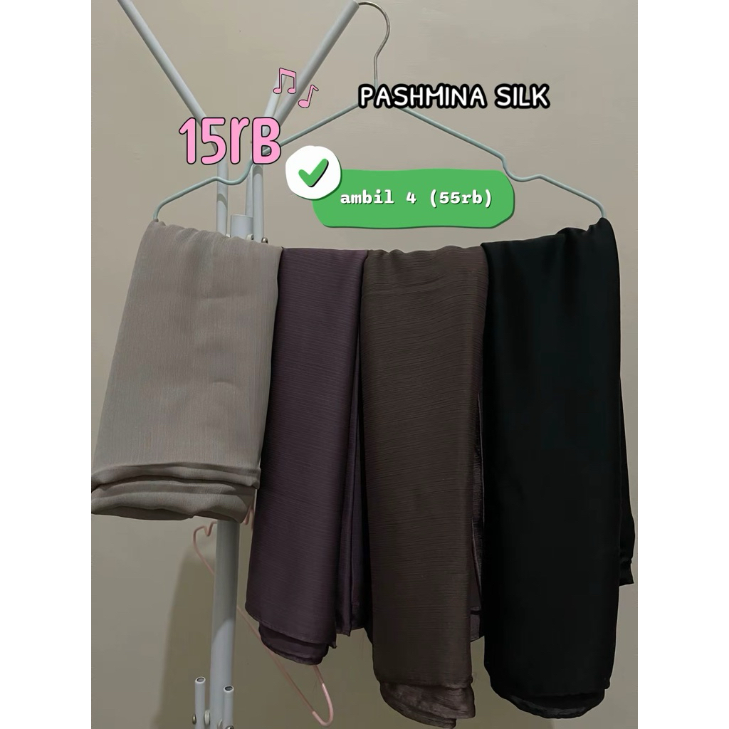 preloved pashmina silk