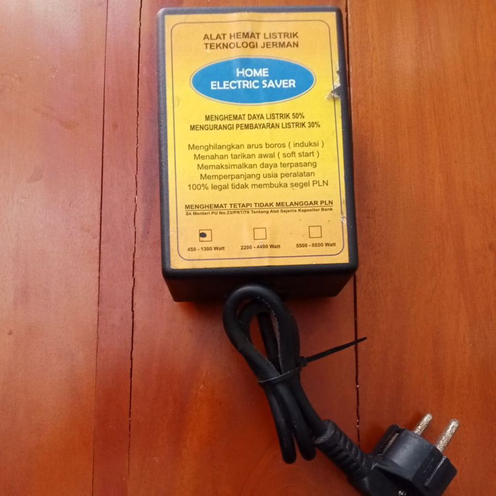 alat hemat listrik HOME ELECTRIC SAVER 1300 watt
