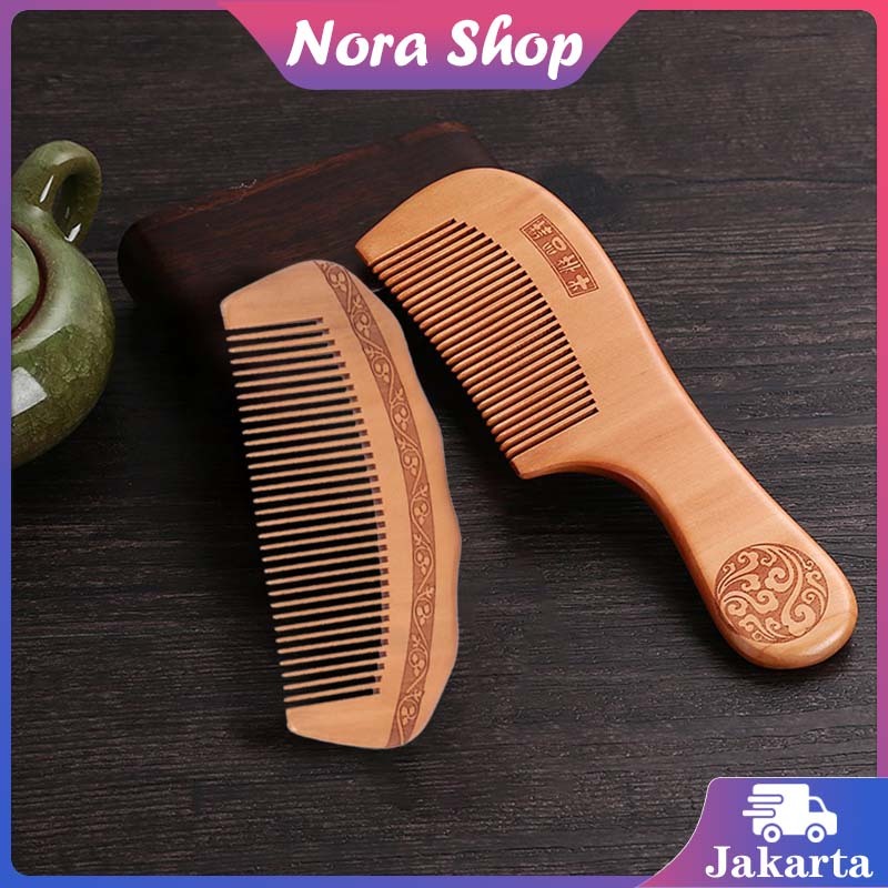 Sisir Pijat Meridian Kayu / Sisir Pijat Kepala Kayu / Sisir Kayu Cendana / Sisir Kayu Jati