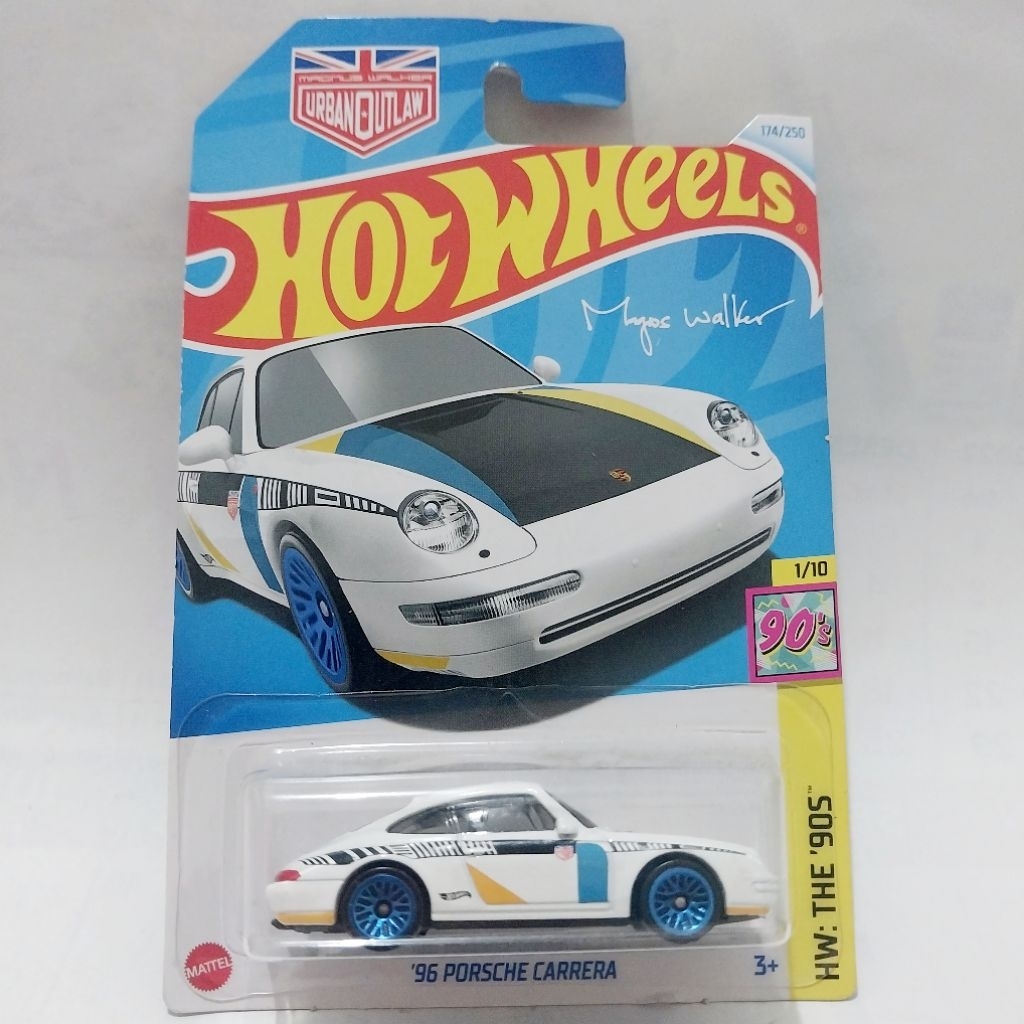 hot wheels 96 porsche carrera
