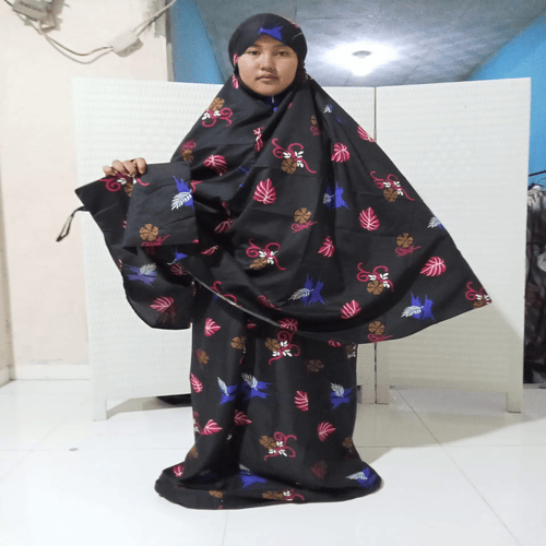 AN-NADA mukena dewasa bahan adem dan jatuh katun mikro  prewmium travelling