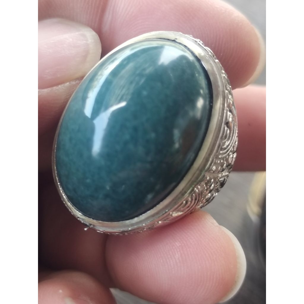 batu cincin hijau botol garut hijau toska garut