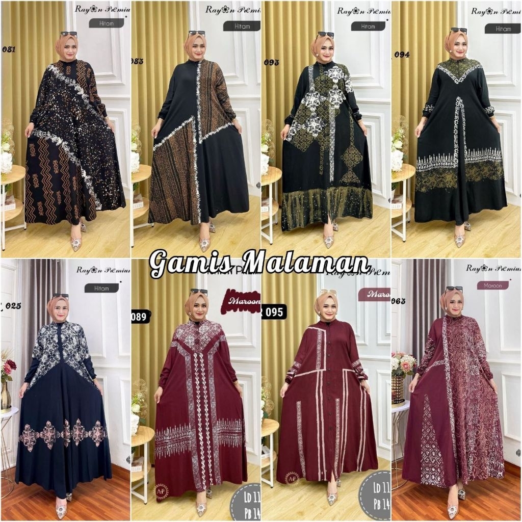 gamis twill ori merek DB