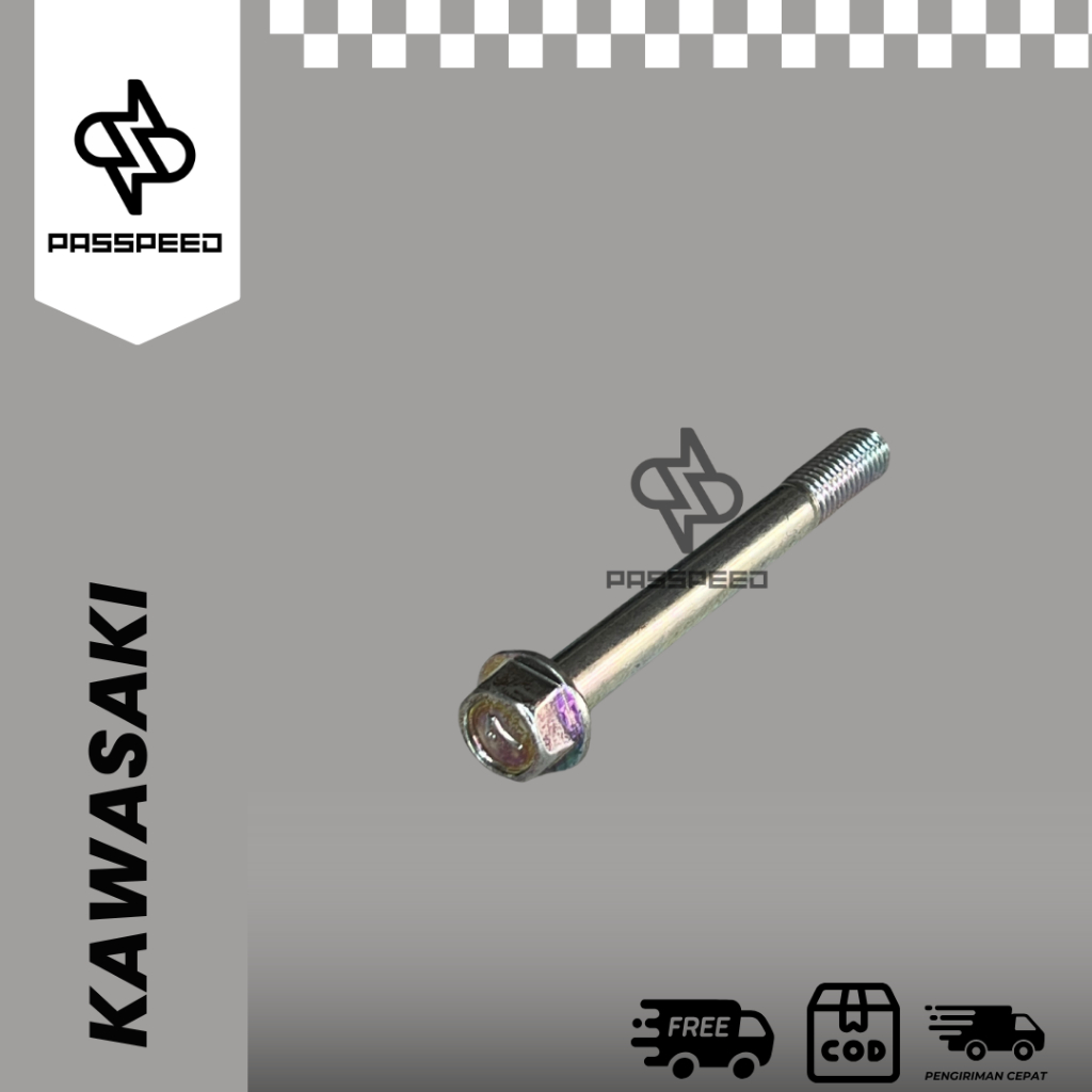 BAUT GANTUNGAN MESIN ATAS NINJA R SS ORIGINAL KAWASAKI 92002-1481