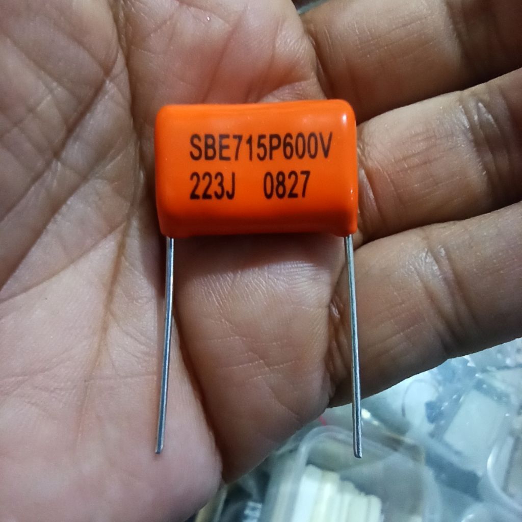 Capacitor Orange Drop 22nf / 0.022 uf / 223 untuk Tone Gitar Berkualitas