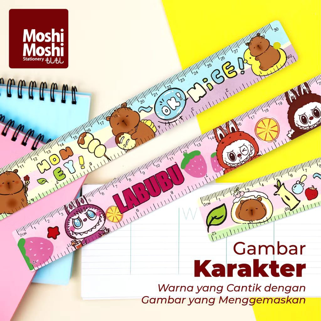 Penggaris BESI KARAKTER Penggaris Lucu Besi