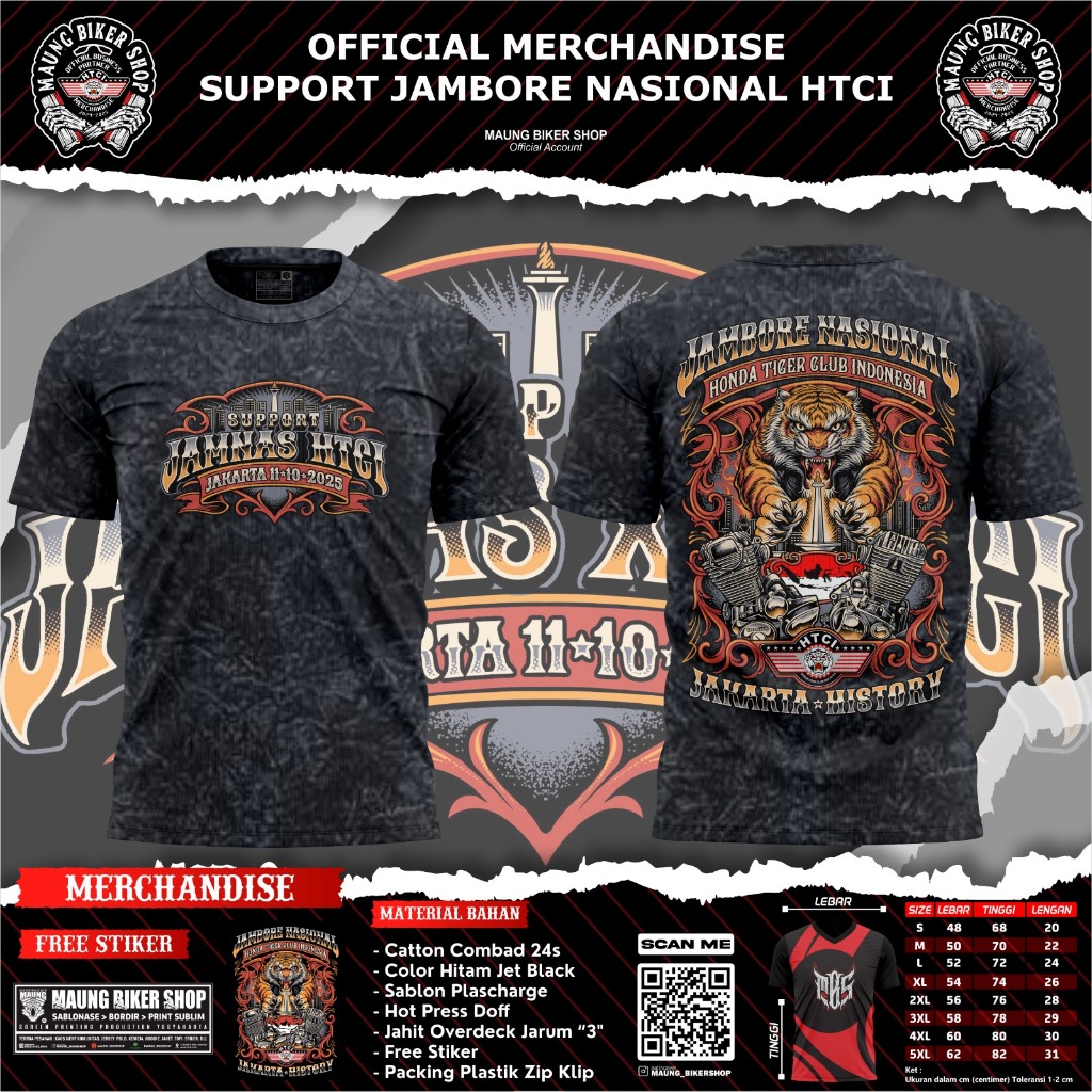 MAUNG_JAMNAS HTCI, JAKARTA 2025 || KAOS JAMNAS HTCI