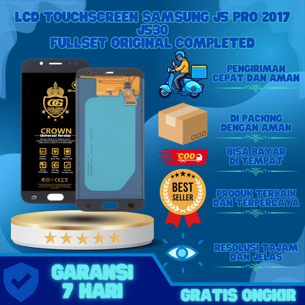 LCD SAMSUNG J5 PRO 2017 / ( SAMSUNG GALAXY J5 PRO 2017) TOUCHSCREEN FULLSET COMPLETE ORIGINAL;