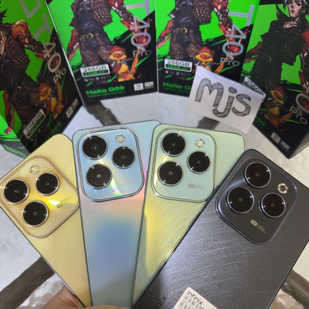 INFINIX HOT 40 PRO 12/256GB SECOND FULLSET