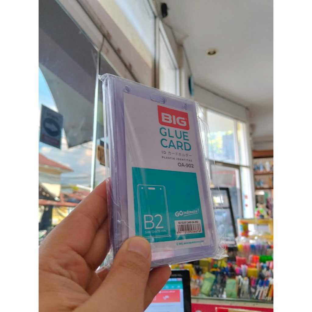 ID CARD MIKA B2 ID Card Mika Card Ukuran B2 CARD HOLDER BIG BAHAN PLASTIK