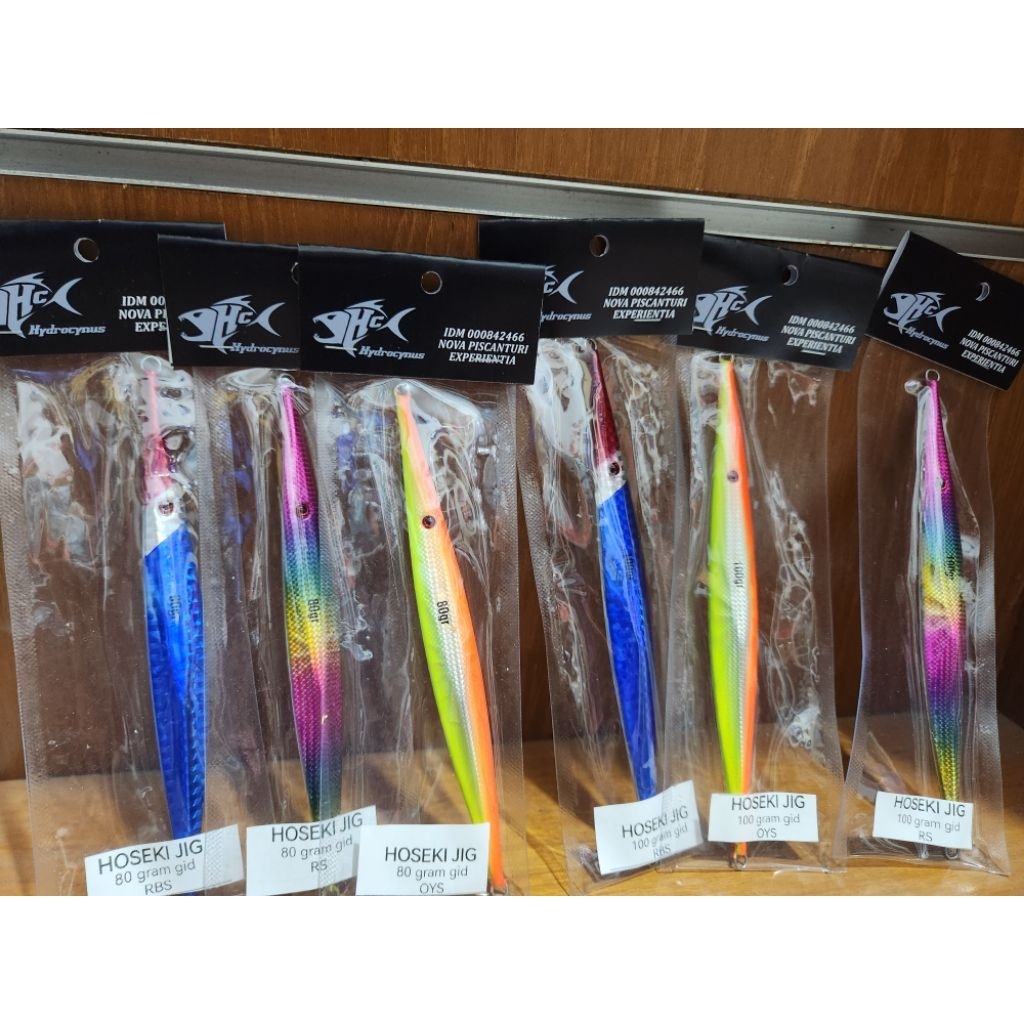 METAL JIG HYDROCYNUS HOSEKI GID 80-100 HRAM SIANG MALAM OK