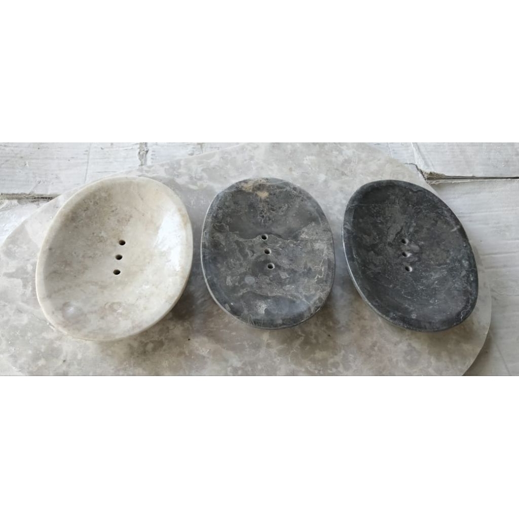 soap dish / tempat sabun batu marmer