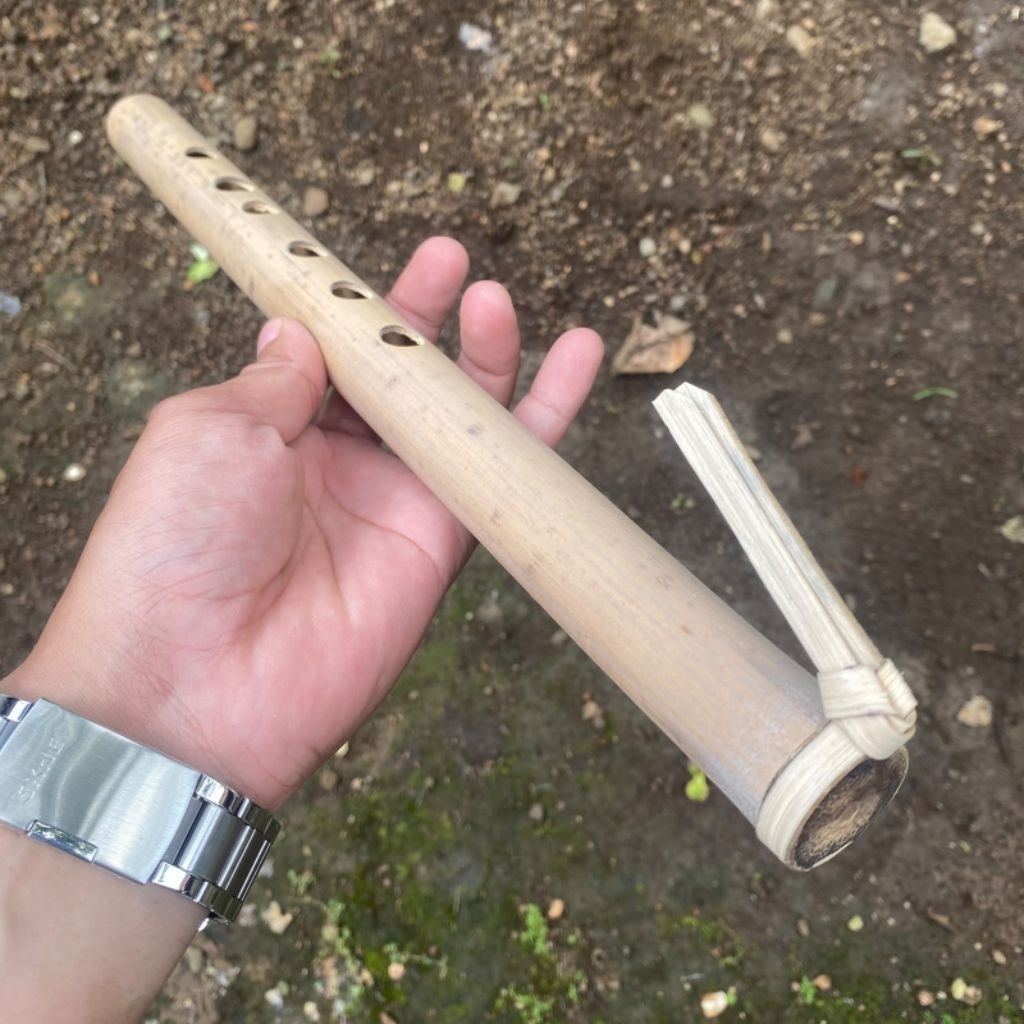 Suling Bambu 6 Lobang / Peralatan Musik Tiup Suling