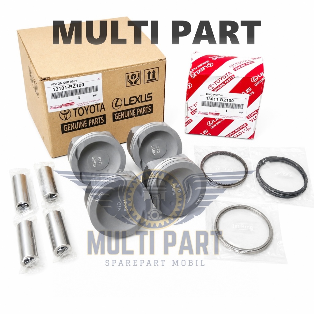 SEHER + RING SEHER RING PISTON TOYOTA AVANZA 1.5CC RUSH 1.5CC
