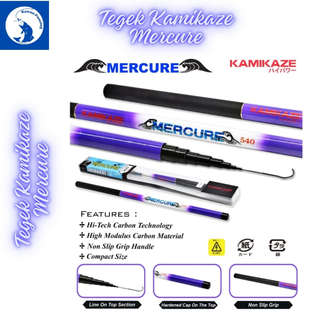 Tegek Pancing Kamikaze Mercure