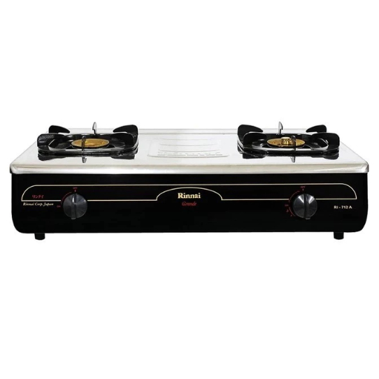 BM Kompor Gas Rinnai RI 712A RI-712A / RI 712A / RI 712 A / RI712A 2 tungku rinnai 712 api lilin