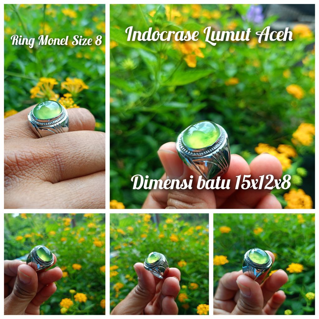 Batu Akik Indocrase Lumut Aceh
