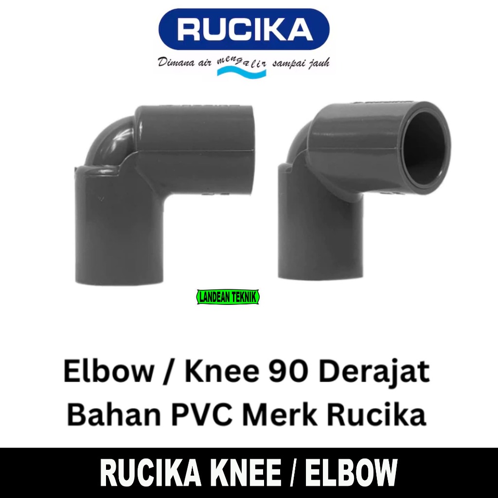 RUCIKA Knee PVC 3/4” AW / Fitting elbow 3/4 inch inch AW