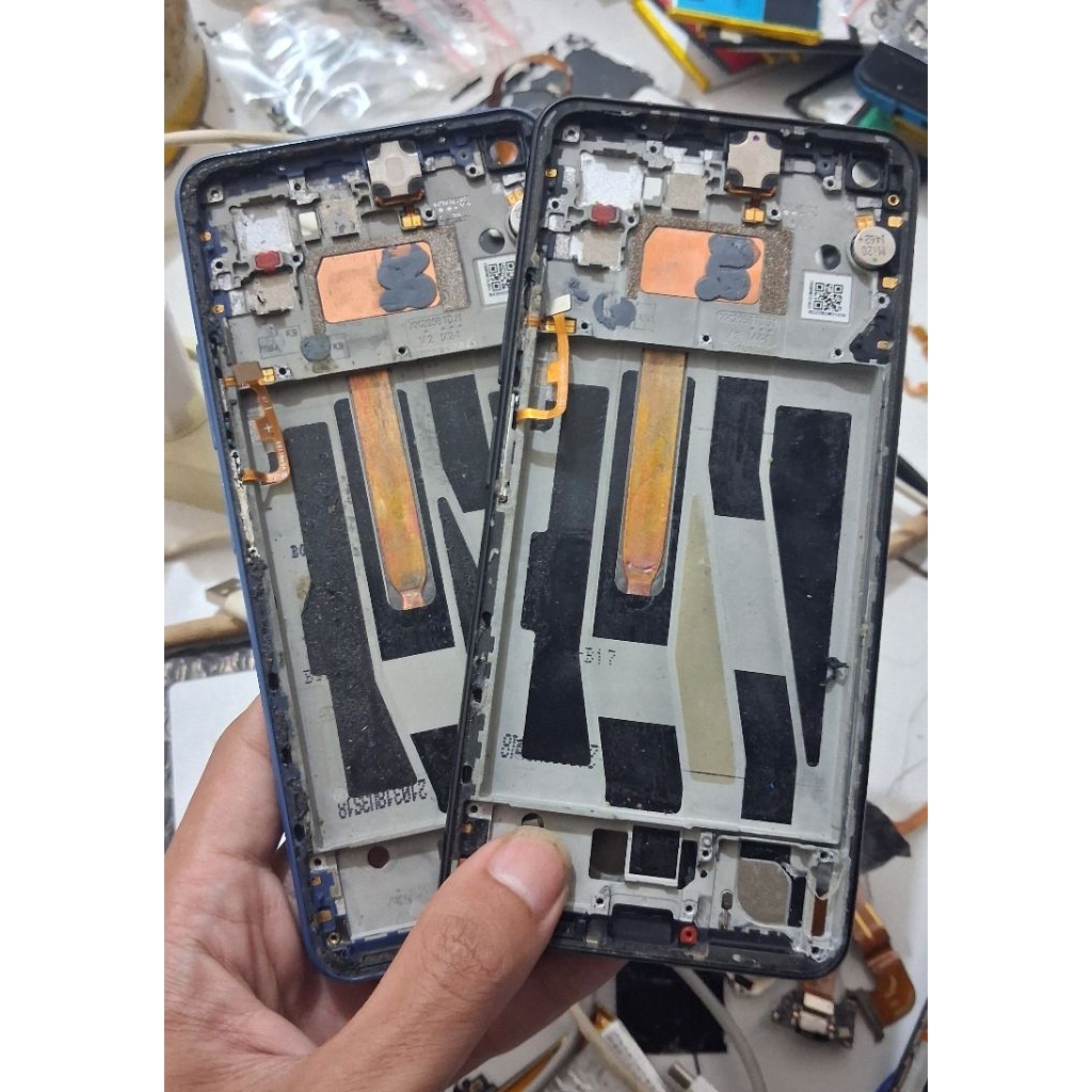 FRAME TATAKAN LCD XIAOMI MI 11 LITE ORIGINAL COPOTAN