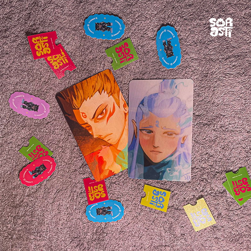 Nezha 2 - Nezha Aobing Lenticular Photocard