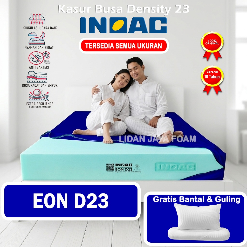[ ORIGINAL ] KASUR BUSA INOAC EON DENSITY 23 GARANSI 10 TAHUN SEMUA UKURAN