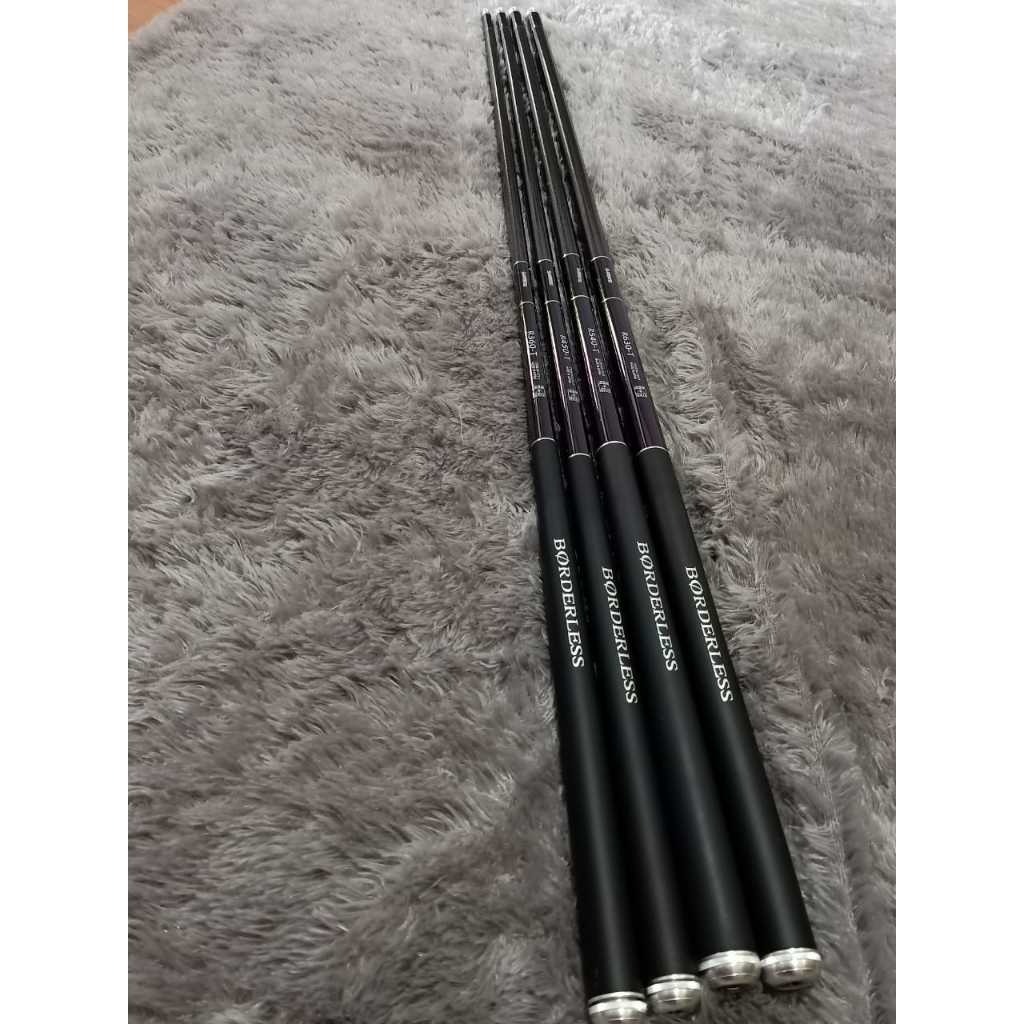 Joran Tegek Shimano Borderless GLR Original Import Carbon Ringan Super Sensitif Kuat