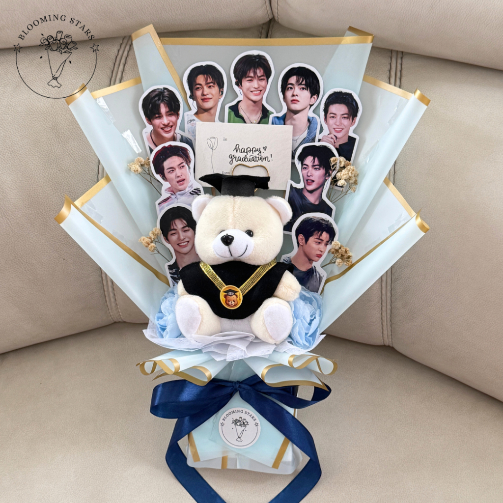 [FOTO, BUNGA, GRADUATION DOLL] CUSTOM BUKET FOTO ARTIS / KPOP / IDOL / AKTOR / PRIBADI | PHOTO BOUQU