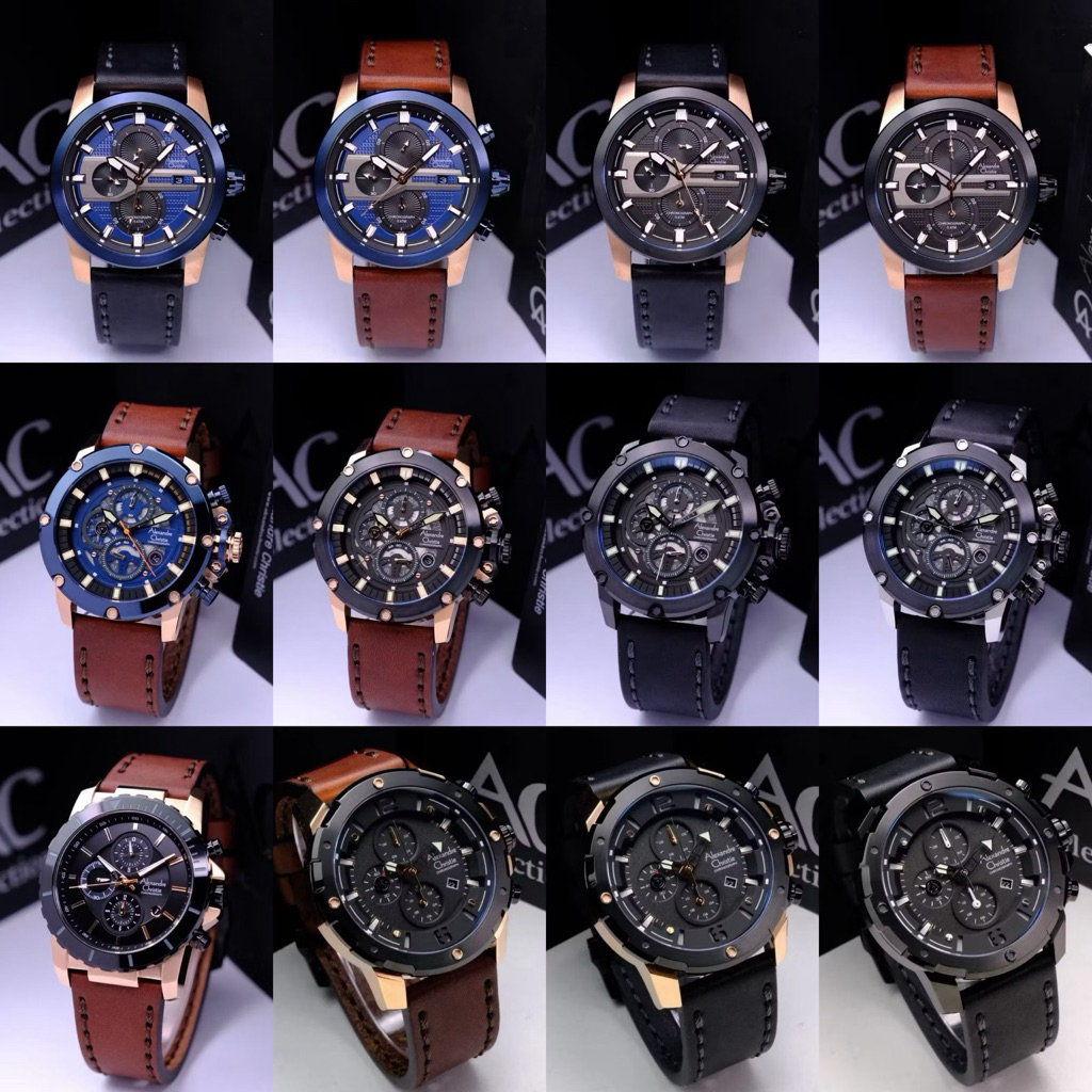 Jam Tangan Pria Alexandre Christie AC6410 / AC6416 / AC6564 / AC6583