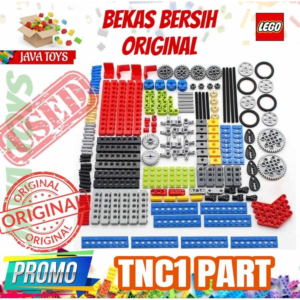 LEGO PART TECHNIC ( TNC1 - ) Kumpulan part technic Bekas Bersih Original