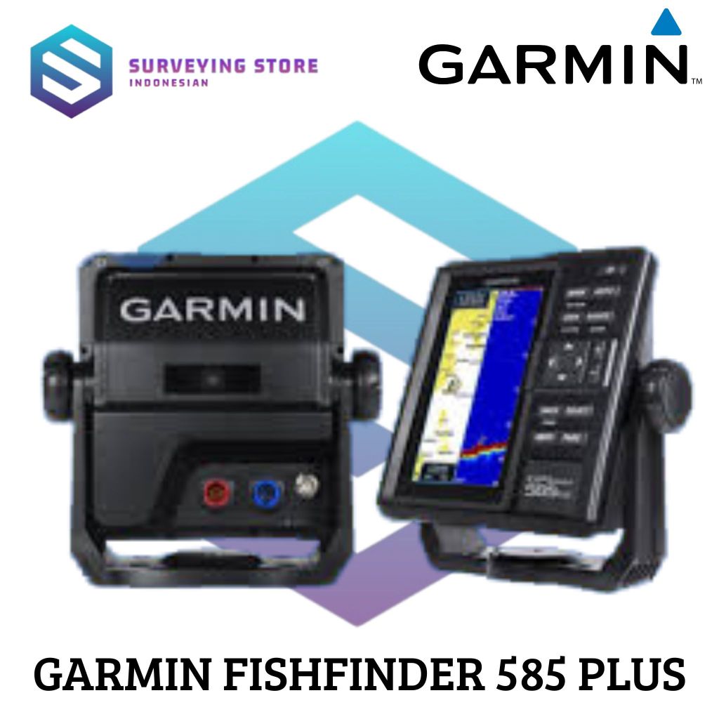 GPS MAP Garmin Fishfinder 585 plus + Transducer GT 20 Garnsi Resmi