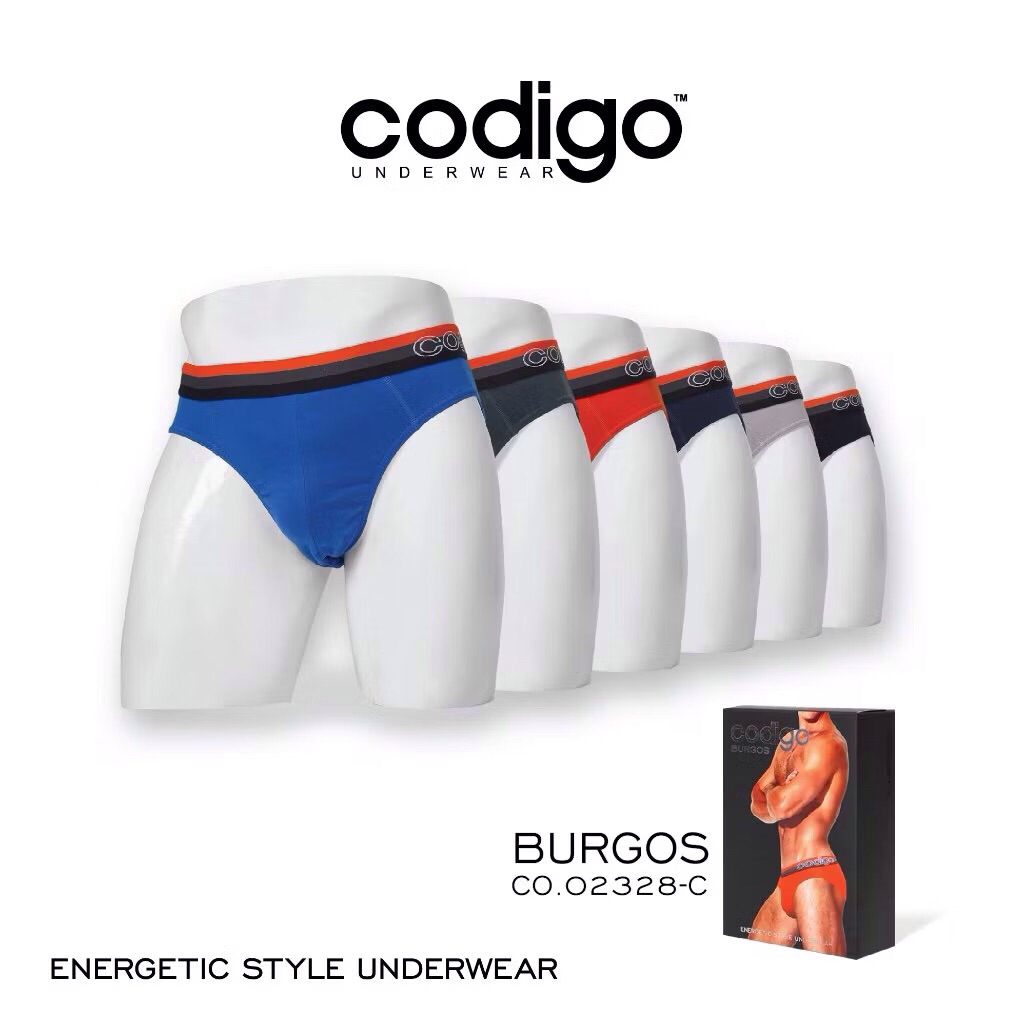 [ NN ]{129} CD CODIGO BRIEF BURGOS ISI 3 { M,L,XL }