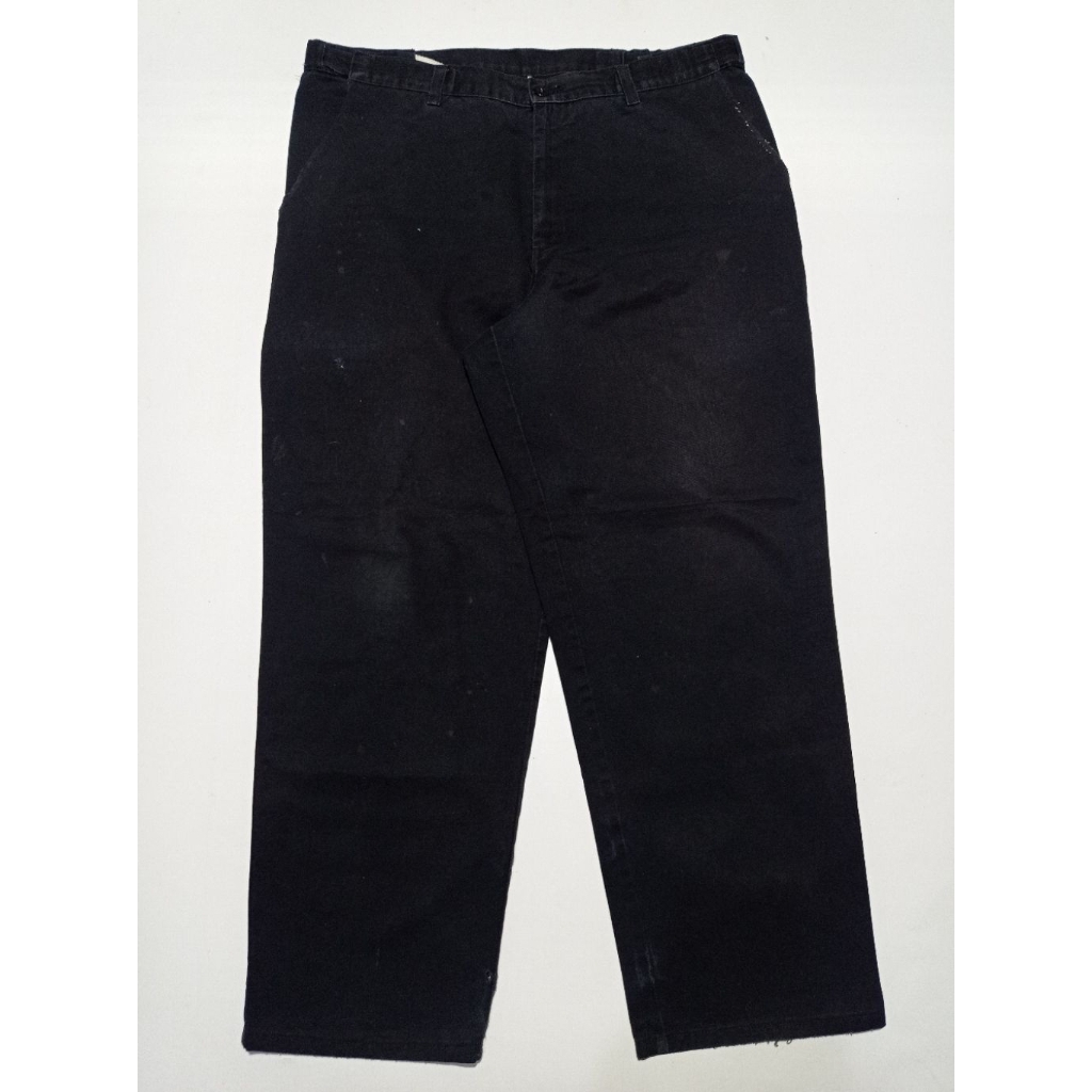 Celana Genuine Dickies Cellpocket Reguler Fit Warna Hitam Size 38×32 Second Brand Dickies