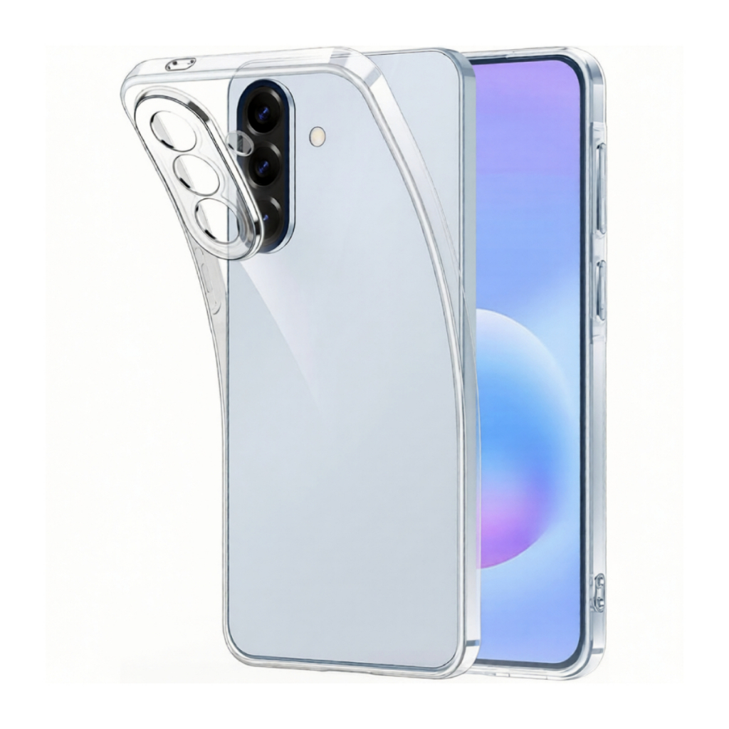 Crystal Clear Soft Case for Samsung A17 A27 A57 A37 A56 A16 A36 A26 5G 4G S25 S26 FE Softcase Clear 