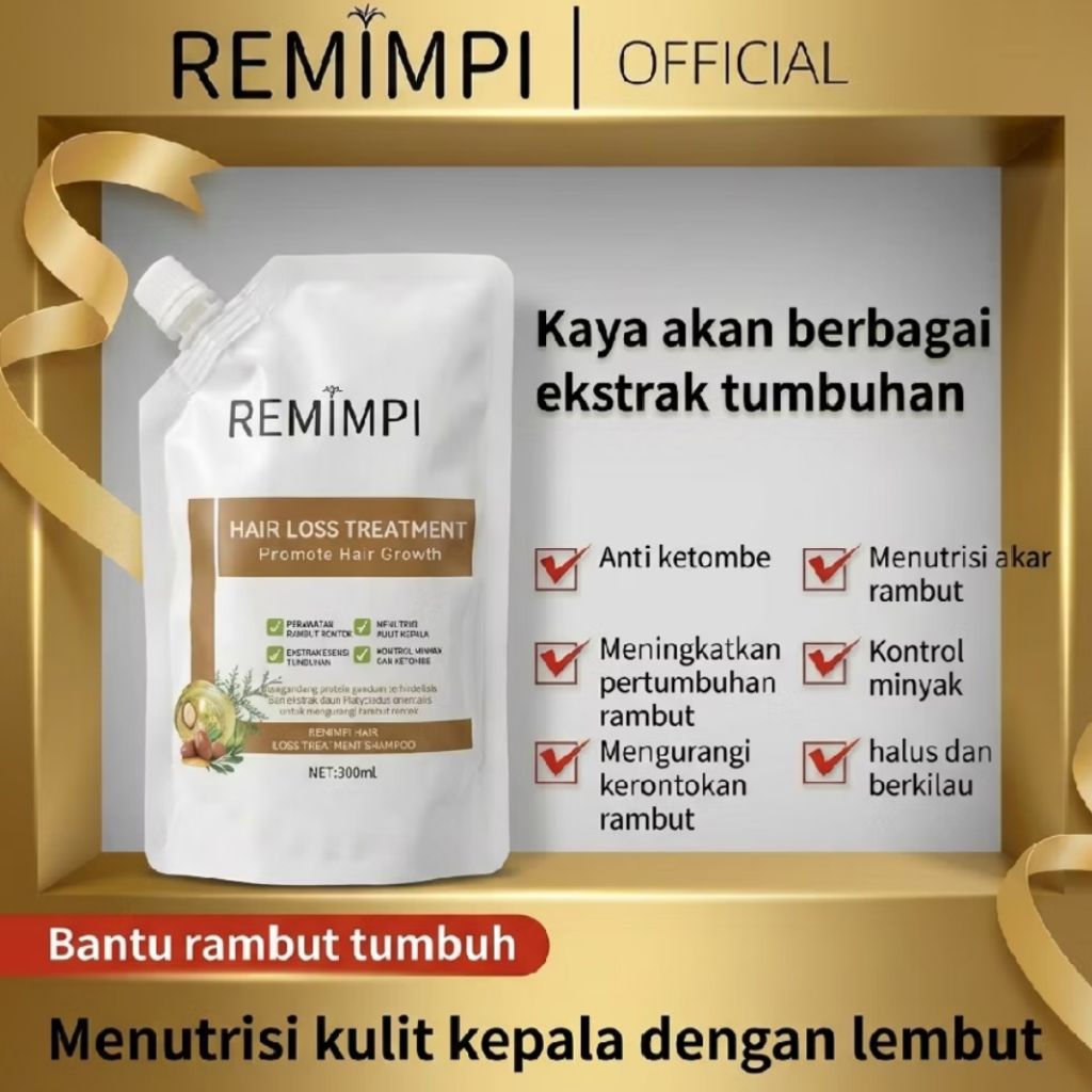 REMIMPI HAIR LOSS TREATMENT SHAMPOO
