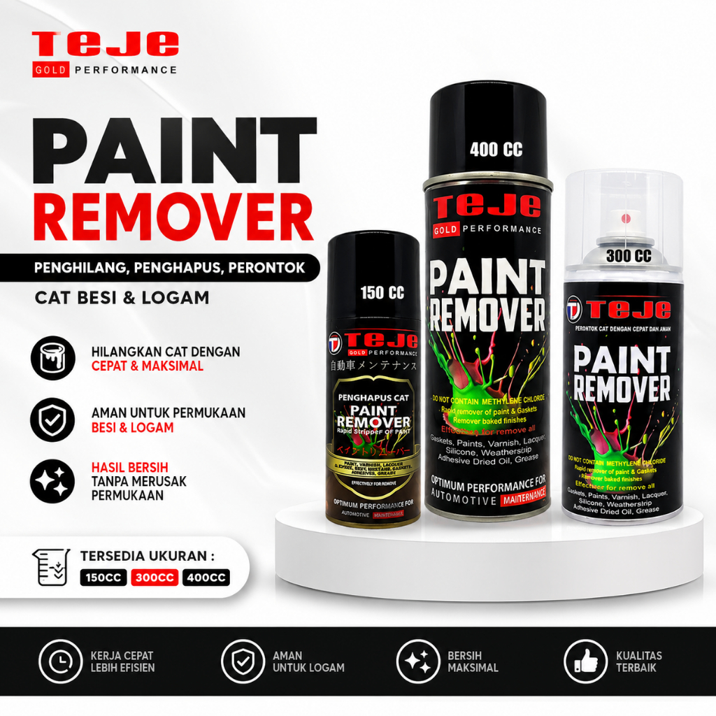 Paint Remover cairan penghapus cat besi logam cairan perontok cat Velg Motor Mobi paint remover spra