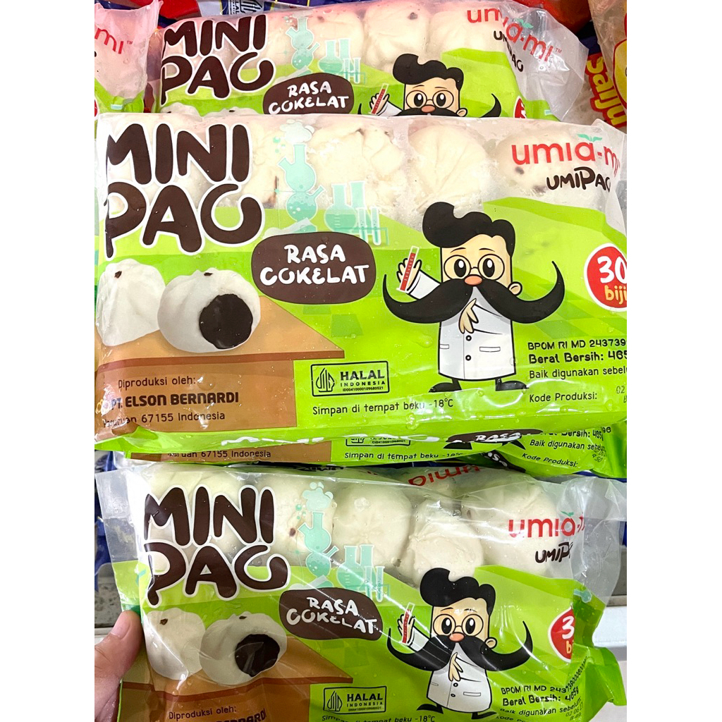 Minipao Mini Pao / Bakpao Mini Umiami ~ GALERI PLASTIK FROZEN FOOD