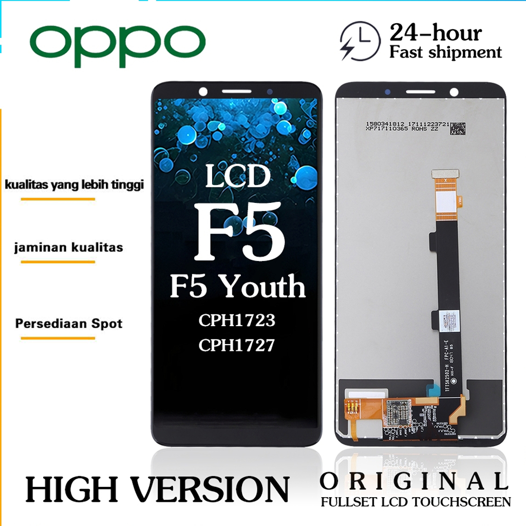 LCD TOUCHSCREEN  OPPO F5  / F5 Youth CPH1723 / CPH1727 Incell Complete Original. Oppo