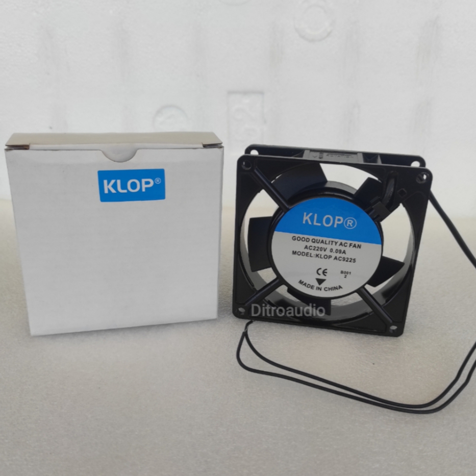 Kipas FAN AC 220V 9x9 cm KLOP 220volt FAN AC 220V