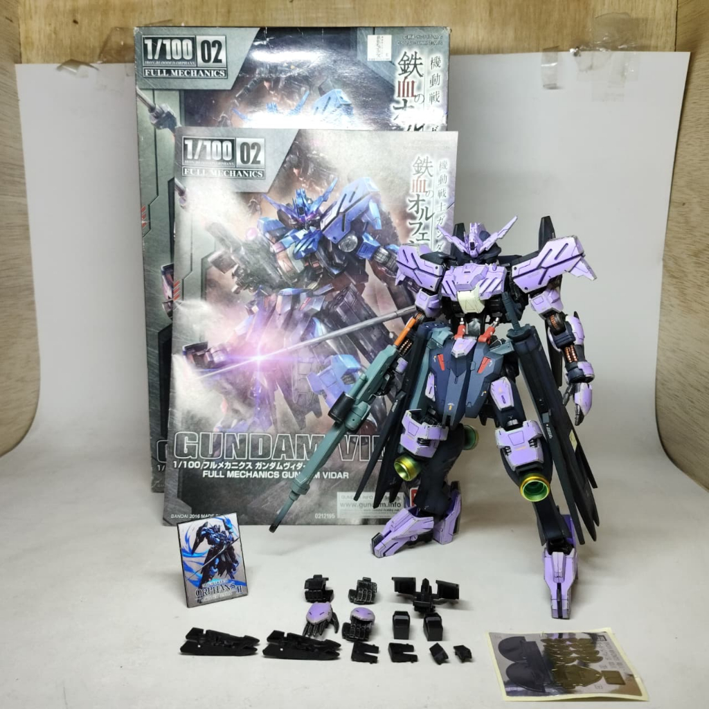 Bandai FM Vidar / Model Kit Gundam Full Mechanics 1/100 2nd Sudah Rakit Repaint Siap Pajang N065