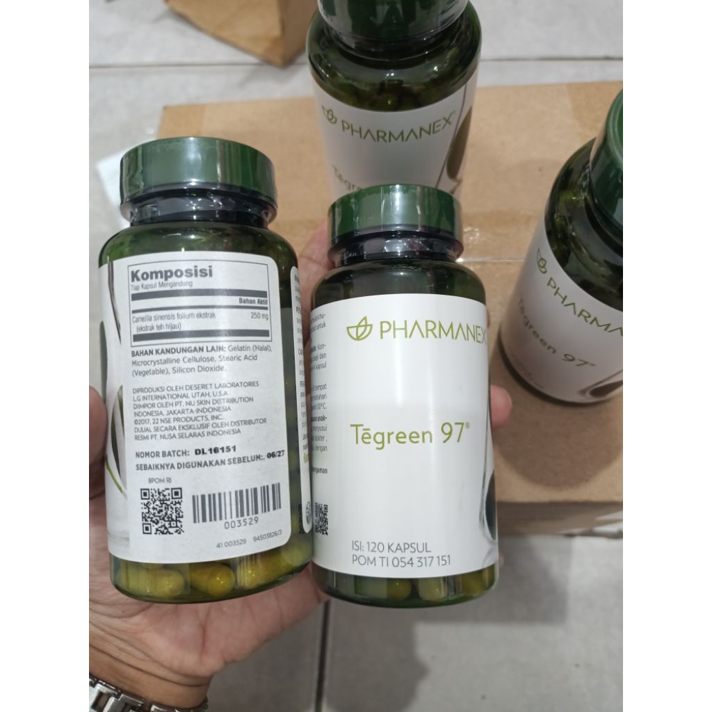 Tegreen 120 kapsul original - suplemen kesehatan tubuh