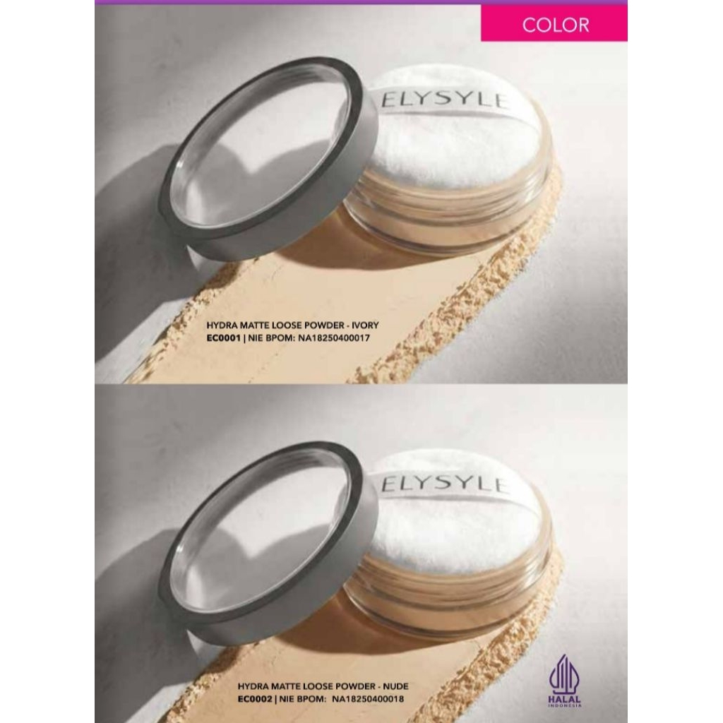 Loose powder Elysyle Ivory, nude