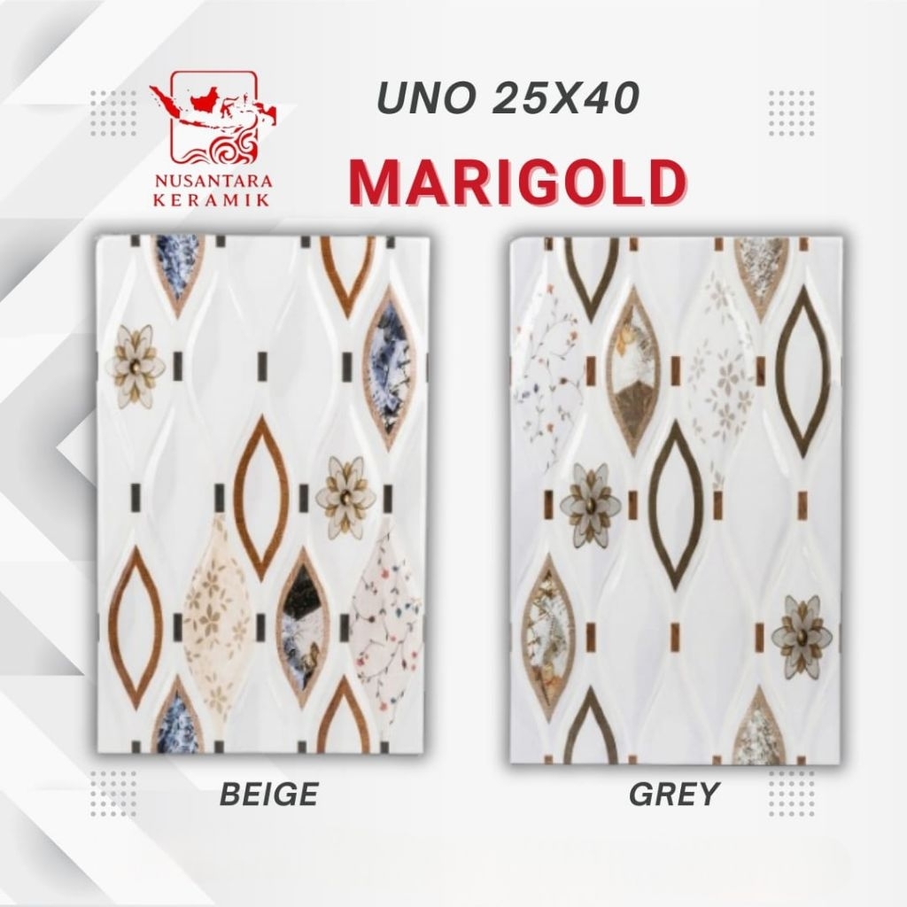 Keramik Dinding UNO Marigold 25x40