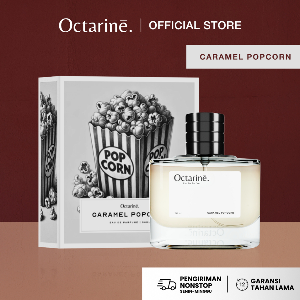Parfum Unisex Aroma Caramel Popcorn Manis Wangi Tahan Lama