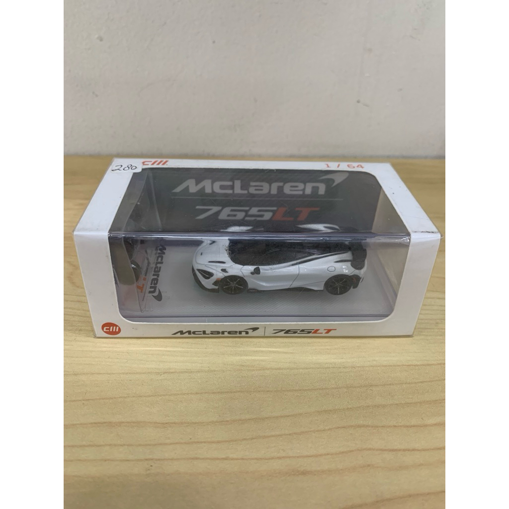 cm model mclaren 765lt putih