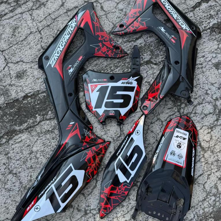 DECAL STIKER KLX - DTRACKER - KLX S/OLD - GORDON PREMIUM