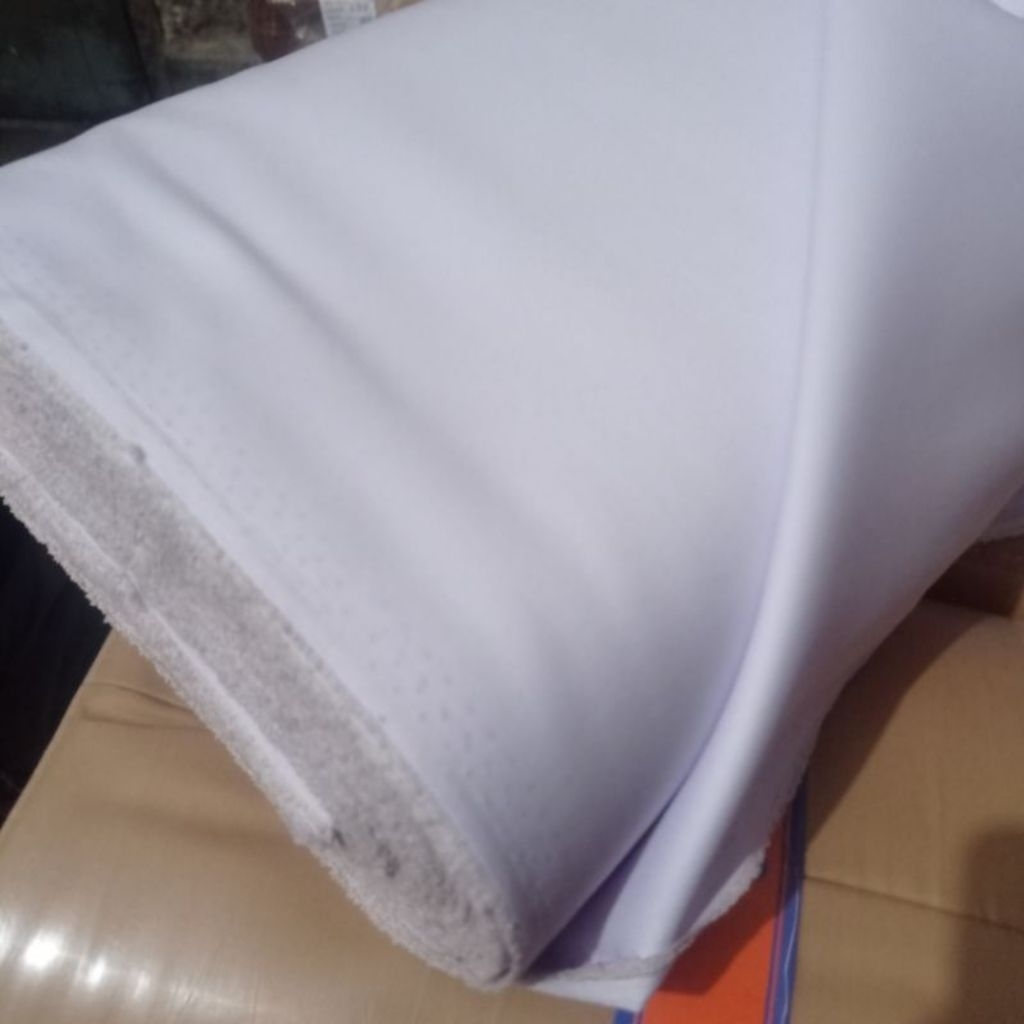 kain Japan drill warna putih 220 cm