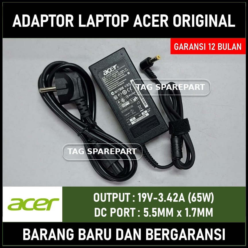 ADAPTOR CHARGER LAPTOP ACER ASPIRE E14 E5 E5-411 E5-411G E5-421 E5-471 E5-475 E5-475G 7750G-6669 775